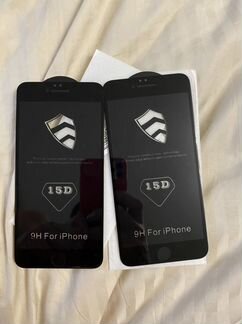 Защитное стекло на iPhone 6s plus