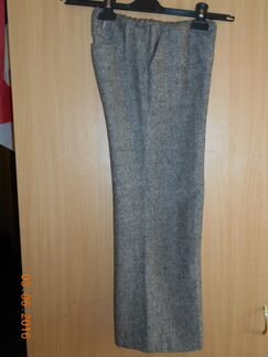 Тёплые брюки шерстяные классические