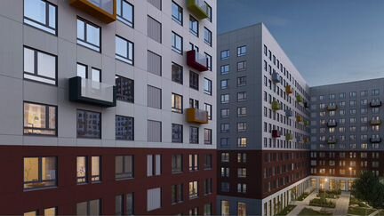 1-к квартира, 42.4 м², 11/22 эт.