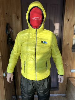 Куртка пуховик мужской бу