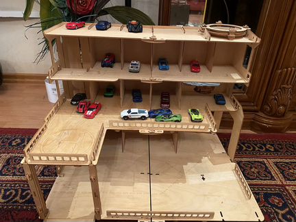 Деревянный гараж