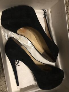 Замшвые туфли