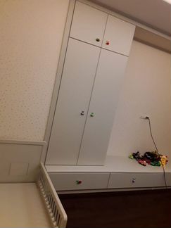 Кровать для детей и подростков из массива бука