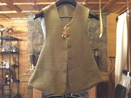 Пиджак с жилеткой