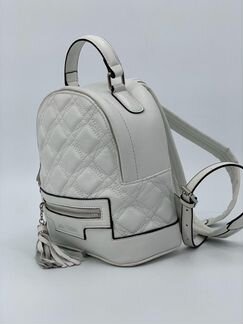 Новый женский рюкзак Dolce Gabbana кожа белый