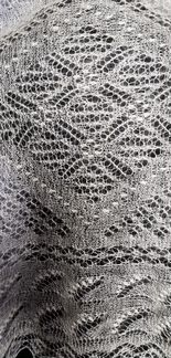 048 Белый палантин