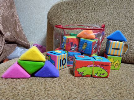 Мягкие кубики