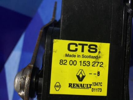 Педаль газа от рено сценик 2