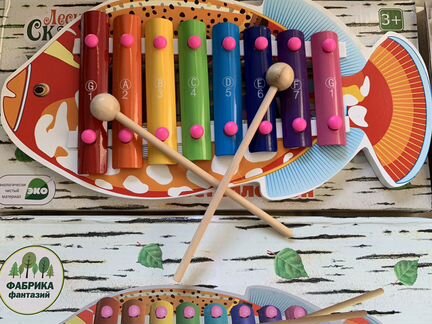 Новый металлофон «Рыбка»