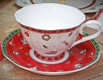Чайная пара в стиле Villeroy boch