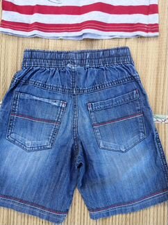 Шорты и футболка Next, размер 3-4года,104см