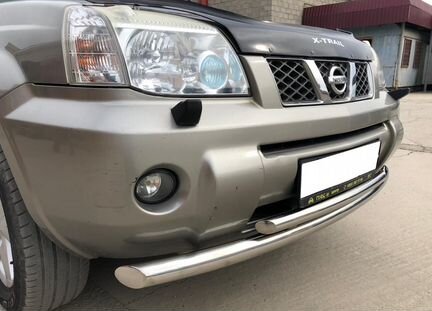Защита бампера двойная Nissan X-trail T31