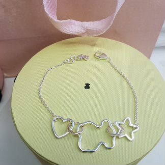 Браслет Tous Silueta серебро