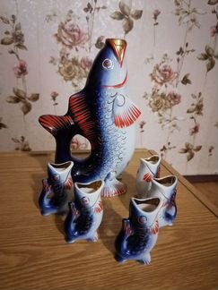 Коньячный набор. Рыбки