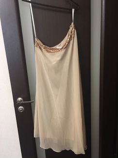 Платье Apart с паетками на одно плечо