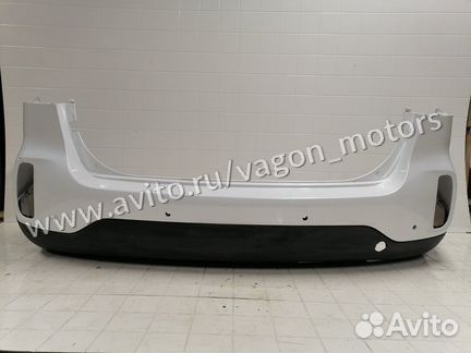 Бампер задний Kia Sorento 2 Рестайлинг XM
