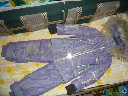 Зимний костюм. Куртка+ полукомбинезон Kiddy Boom