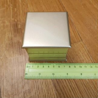 Коробка для сережек золото лак