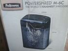 Уничтожитель шредер бумаг fellowes shredder m-6c объявление продам