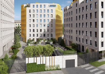 1-к апартаменты, 66.5 м², 5/8 эт.