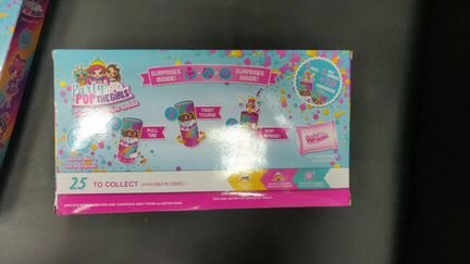Игровой набор двойная хлопушка сюрприз