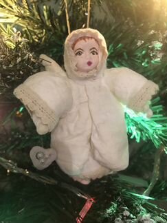 Ватные игрушки девочка- Снегурочка,девочка, ангел