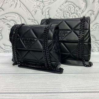 Сумка Prada клатч 24 см на 18 см Прада черный