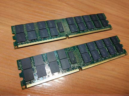 Память серверная Kingston DDR2 667 16GB (8Гбх2шт)