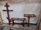 Изготавливаем деревянные, надгробные кресты,лавки объявление продам