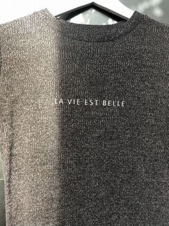 Платье трикотажное