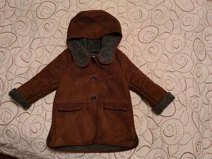 Дубленка zara Girls р.98