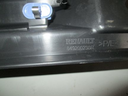 Обшивка задней панели Renault Kaptur 2018 года