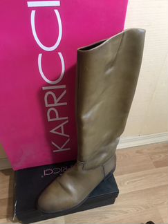 Сапоги женские кожаные