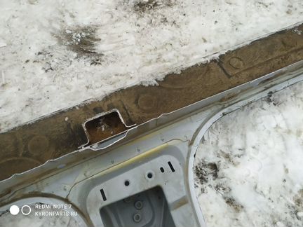 Порог отрез правый Ssangyong Kyron 2 G23 2010