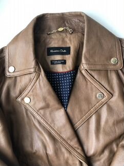 Кожаная куртка женская Massimo Dutti S