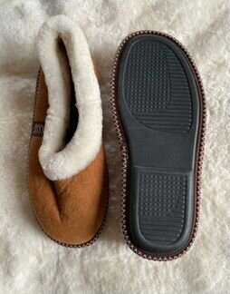 Тапочки мужские из овчины - чувяки