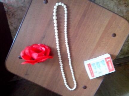 Новые бусы натуральная кость 3 шт Вьетнам