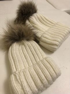 Шапка мама дочка