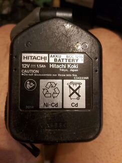 Дрель шуруповерт hitachi DS 12DVF3