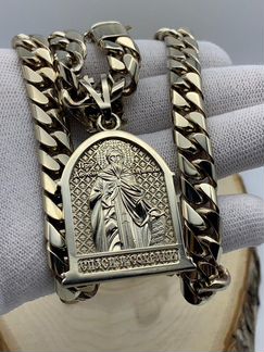 Золотая цепь с подвеской