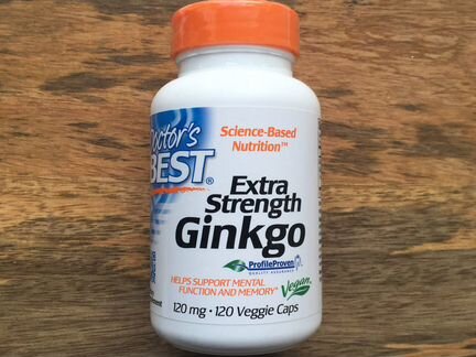 Гинкго Билоба 120капсул - Dr Best