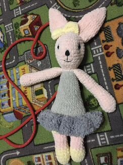 Заяц плюшевый ручная работа