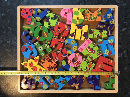 Алфавит. Деревянная игрушка