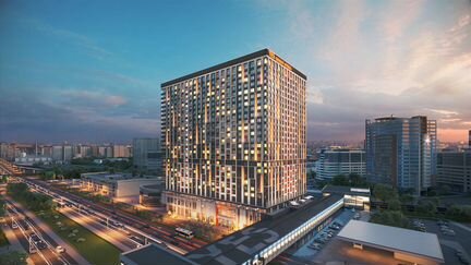 Апартаменты-студия, 29 м², 14/25 эт.