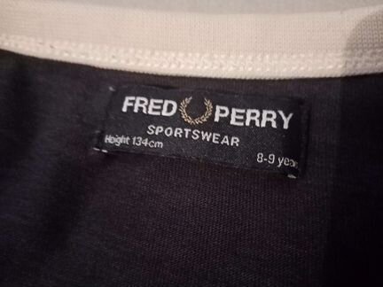 Детская футболка Fred Perry(синяя)
