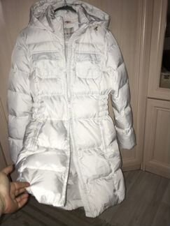 Зимняя белая куртка Lawine