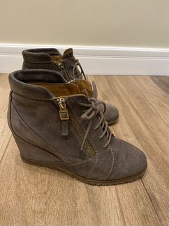 Ботинки ботильоны Uterque замша 38
