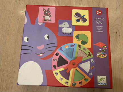Djeco Тактильное лото Животные