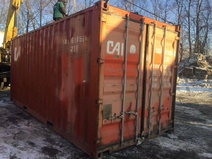 Морской контейнер 20 фут бу в Москве