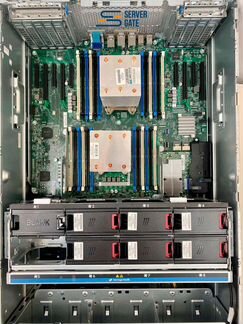 Сервер HP ML350 Gen9 8SFF 1x E5-2667V3 192 GB